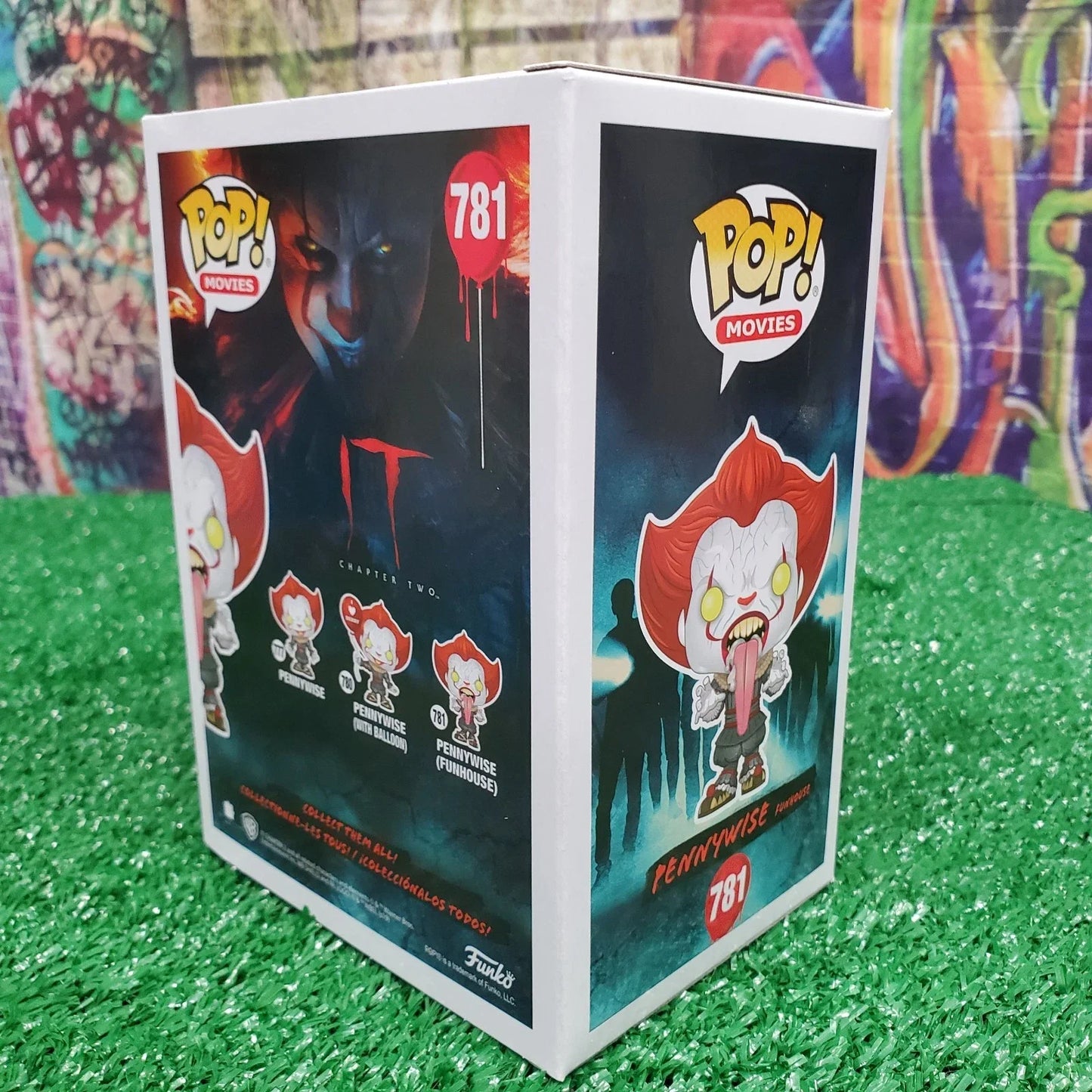 It Chapter 2 Figure Pennywise (Funhouse) #781 Funko Pop! Vinyl Figure Collectible Limited Edition Figurine Decoration Model Toy