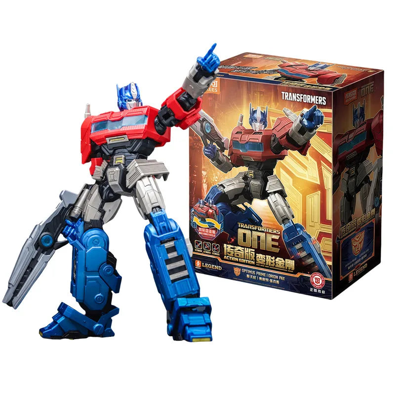 BLOKEES Transformers One Building Blocks Robot action edition Orion Pax G1 Optimus Prime Soundwave Action Figures Splicing toys