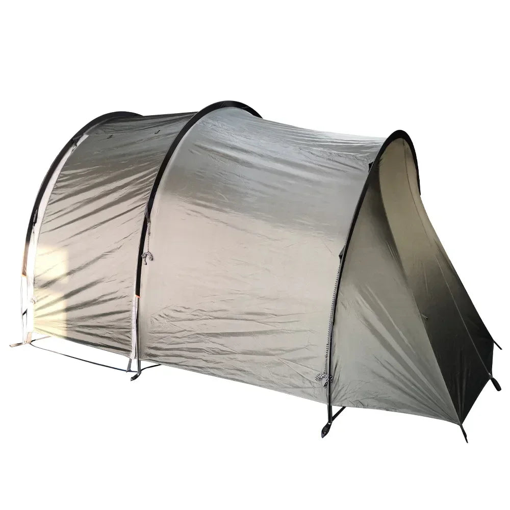 XDS2025 Newest Model, Windproof And Rainproof Portable Covered Turbo Tent Camping Motorcycle Tent