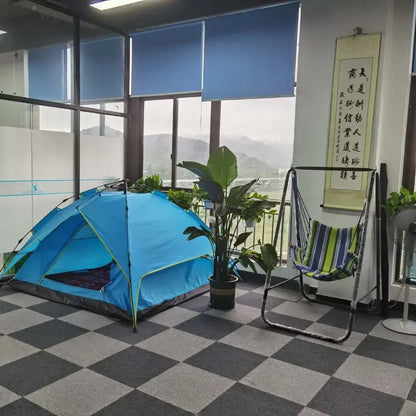 XDS2025 Newest Model, Windproof And Rainproof Portable Covered Turbo Tent Camping Motorcycle Tent