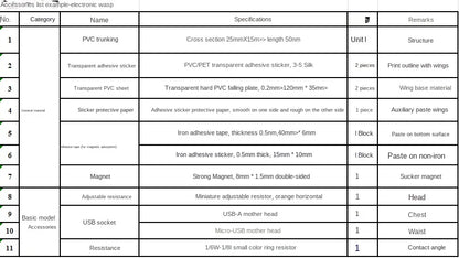 STEAM DIY Robotic Insects Science Invention Electronic Animal for School Competition Non-soldered DIY Kit Stem Toys Robot Animal