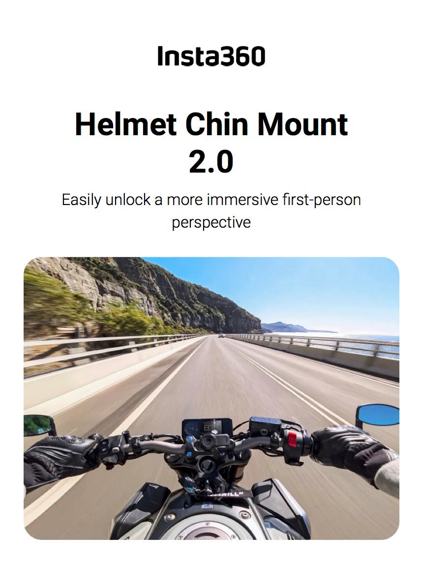 Insta360 GO 3S In-Helmet POV Mount Clip Helmet Holder For Insta 360 GO 3 GO3S Original Motorcycle Helmet Accessories
