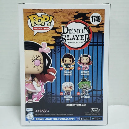 TNezuko Kamado Figure (Demon Form)#1749 Anime Demon Slayer Funko Pop 3.95 in Vinyl Figure Collectible Limited Edition Toy Gift