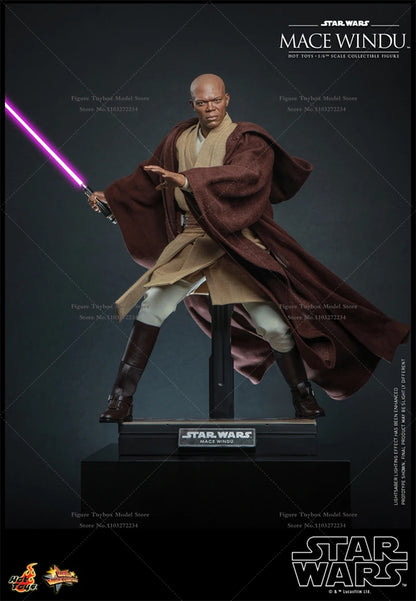 HOTTOYS HT  MMS681 1/6 Mace WinduTM Collectible Figure Star Wars Episode II Attack of the Clones 12" Full Set Male Soldier