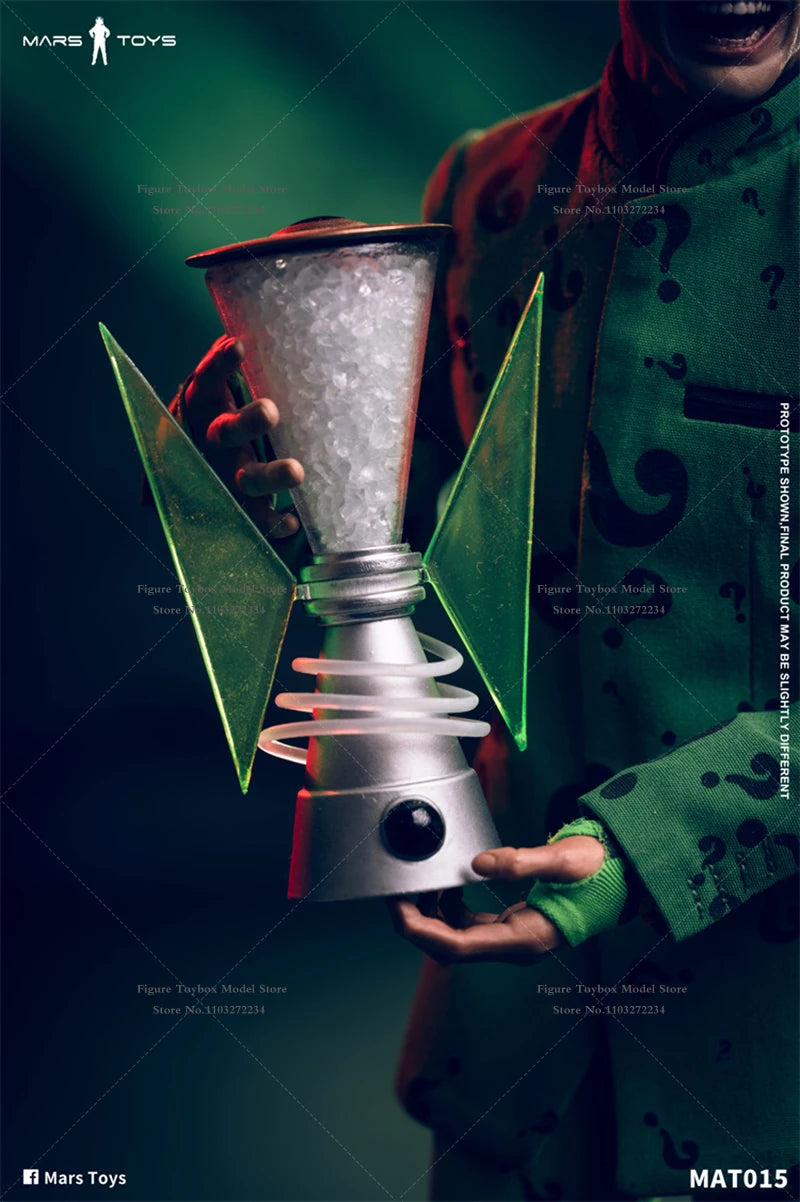 Mars Toys MAT015 1/6 Jim Carrey Green Cloth Man Action Figure Comics Villain Delicate 12" Full Set Soldier Model Fans Gift