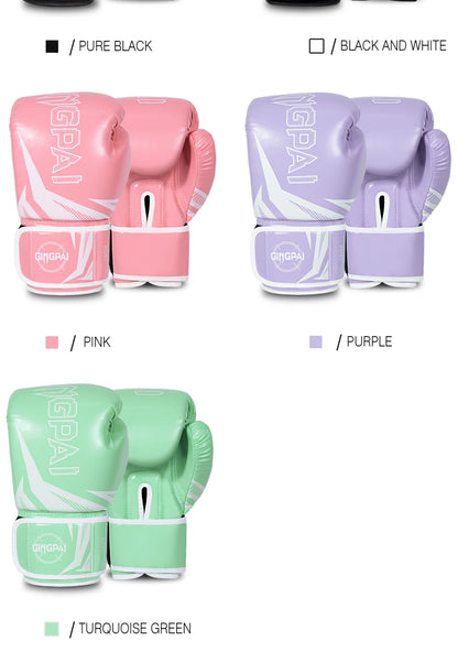 6 8 10 12 14 16oz Boxing Gloves Professional Muay Thai Guantes De Boxeo Free Fight MMA Sandbag Training Glove For Men Women