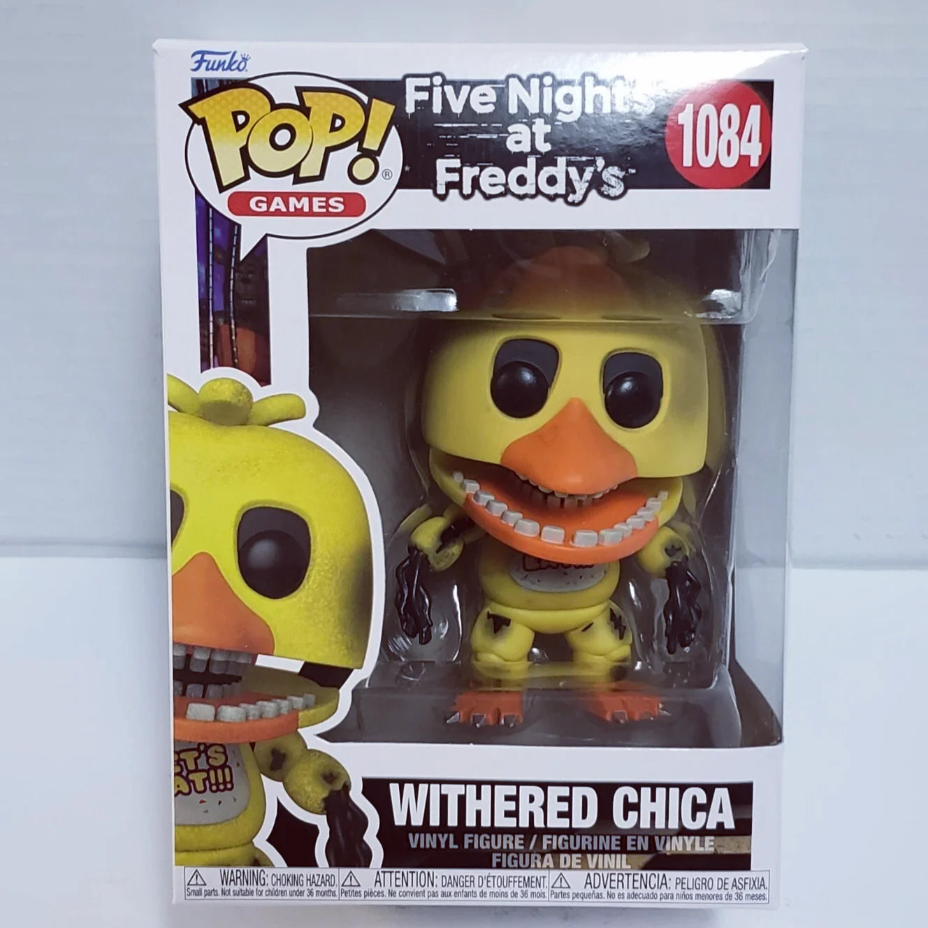 Withered Chica Figures Funko Pop Five Nights at Freddy's 4.1 inch Vinyl Figure Collectible Limited Edition Model Toy Gift