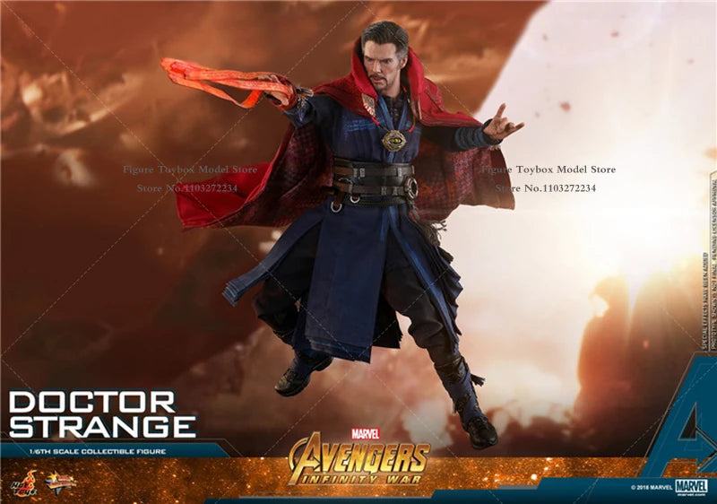 HOTTOYS HT 1/6 MMS484 Collectible Doctor Strange Action Figure Avengers：Infinity War Series Marvel Super Hero 12" Full Set Doll