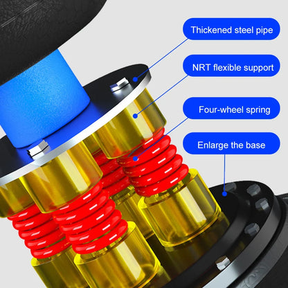 Adult Vertical Sandbag Reaction Target PU Material Punching Bags Rotating Dodge Training Equipment for Boxing and Martial Arts