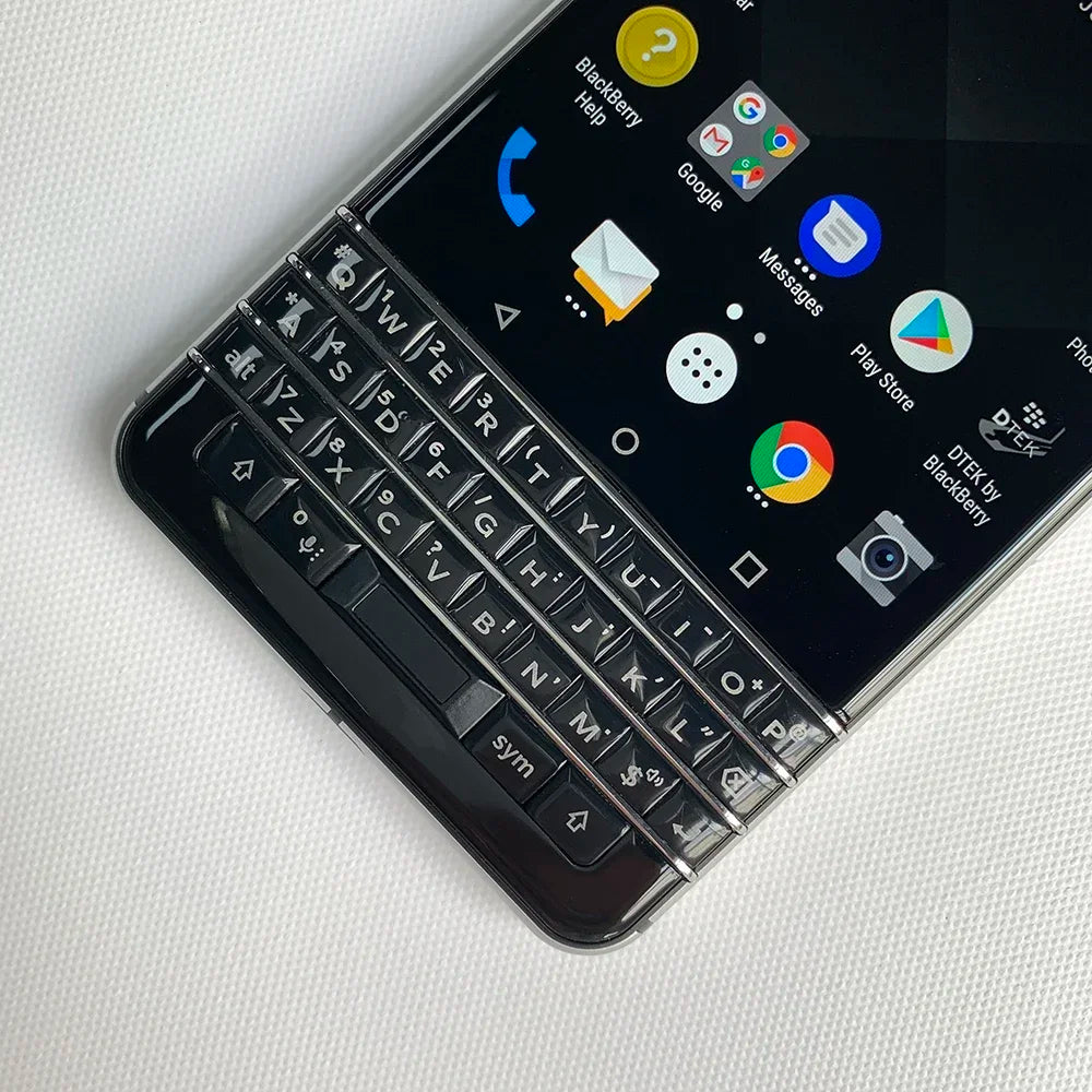 Original BlackBerry KeyOne 4G LTE Mobile Phone 4.5'' 3GB+32GB 4GB+64GB 12MP+8MP QWERTY Keyboard Octa-Core Android SmartPhone