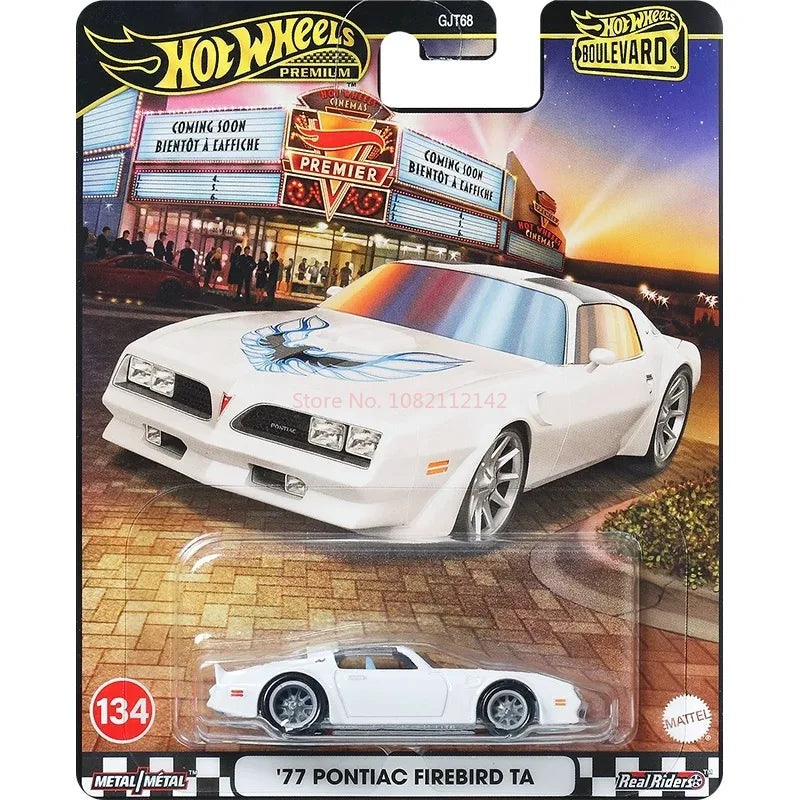 2025 Hot Wheels Boulevard 27 Series Benz 500 SLC Mitsubishi Nissan Car Model Collection Alloy Cars Model Ornament Birthday Gifts
