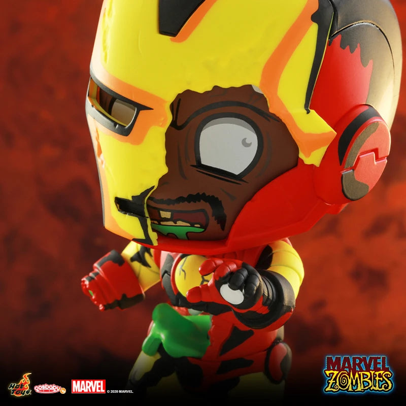 HotToys Marvel Zombie IronMan Captain American Deadpool Wolverine Hulk Doctor Strange Daredevil Magneto Mini Figurine Model