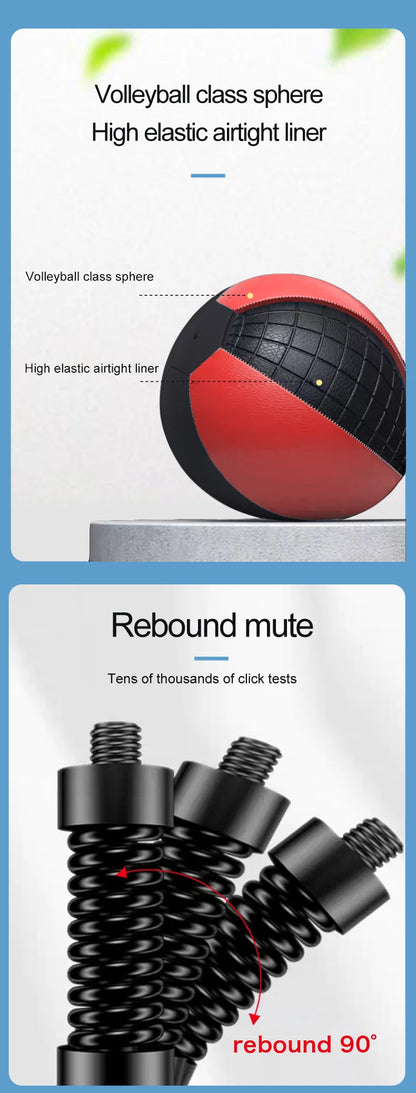 Adult Vertical Sandbag Reaction Target PU Material Punching Bags Rotating Dodge Training Equipment for Boxing and Martial Arts