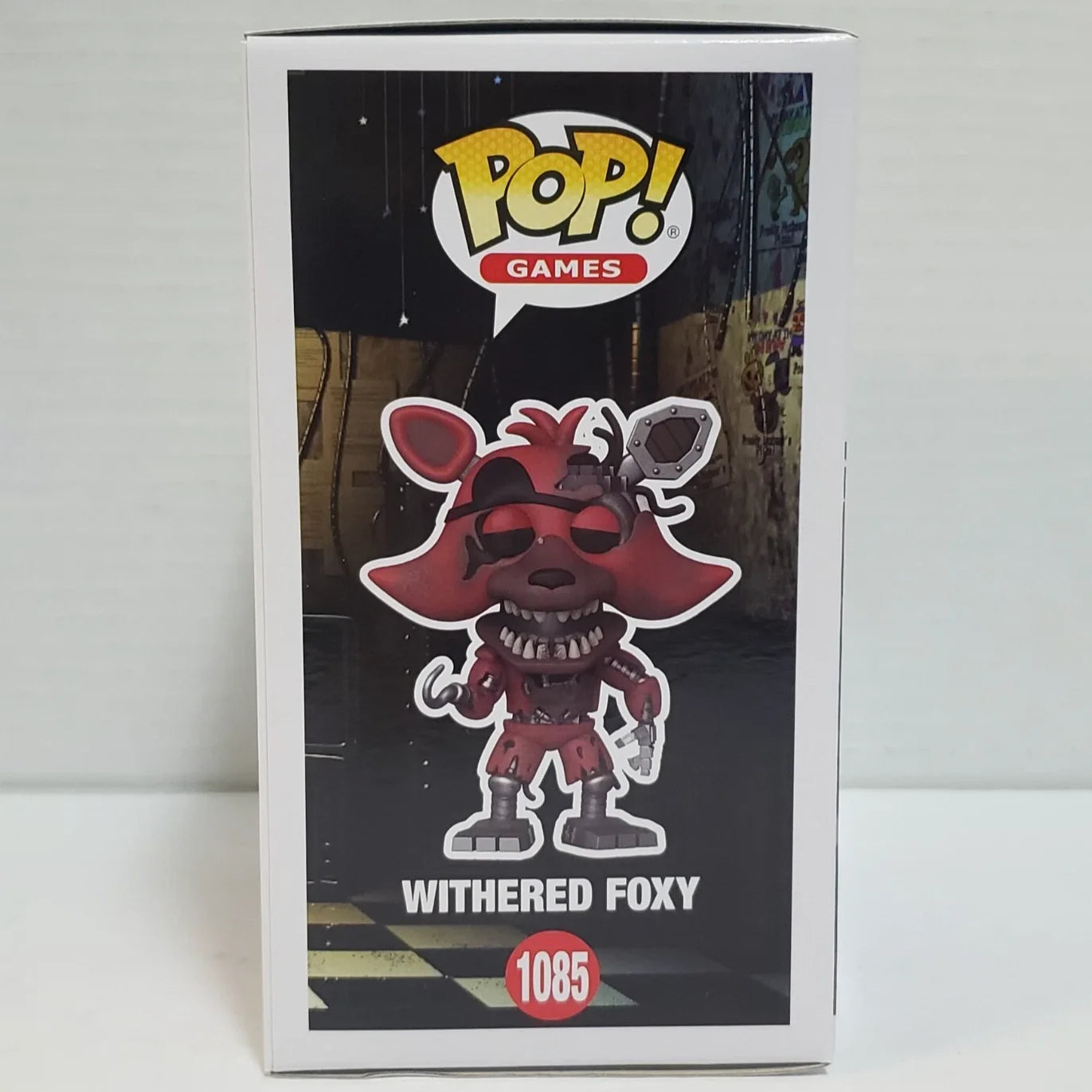 Five Nights at Freddy's Withered Foxy 1085 Figures Funko Pop 4.1 inch Vinyl Figure Collectible Limited Edition Model Toy Gift