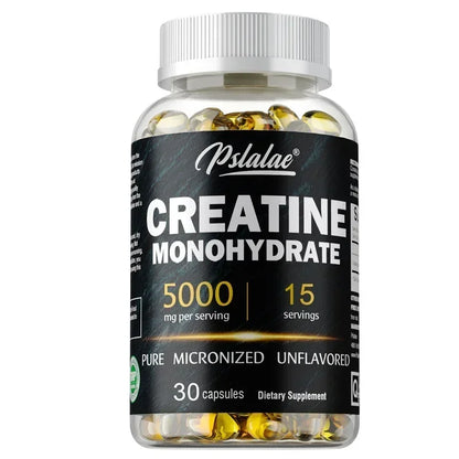 Creatine Monohydrate Supplement - To Help Build Muscle, Enhance Energy and Performance