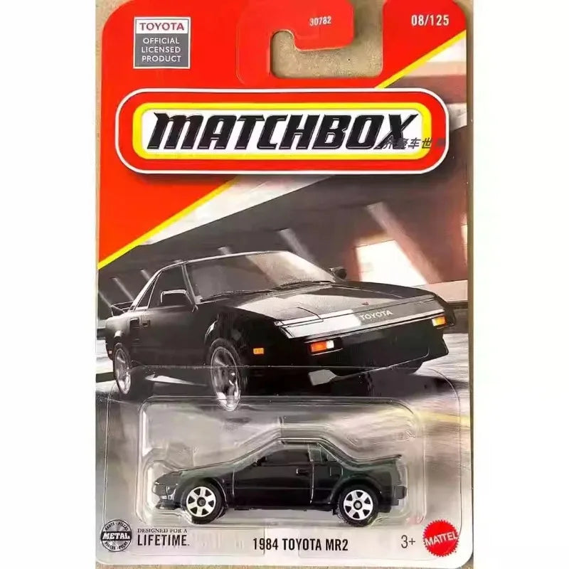Original Matchbox Car Toy for Boy 1/64 Diecast Maserati MC12 Toyota MR2 Mercedes Benz Porsche 911 Targa Vehicle Alloy Model Gift
