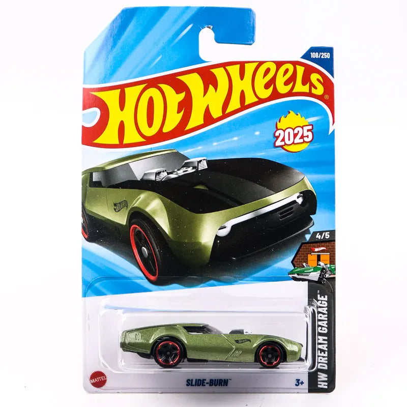 2025K Original Hot Wheels Car Boys Toys 1/64 Diecast Vehicle Batmobile Honda Civic Alfa Romeo Ferrari F40 Audi Ford Mustang Gift