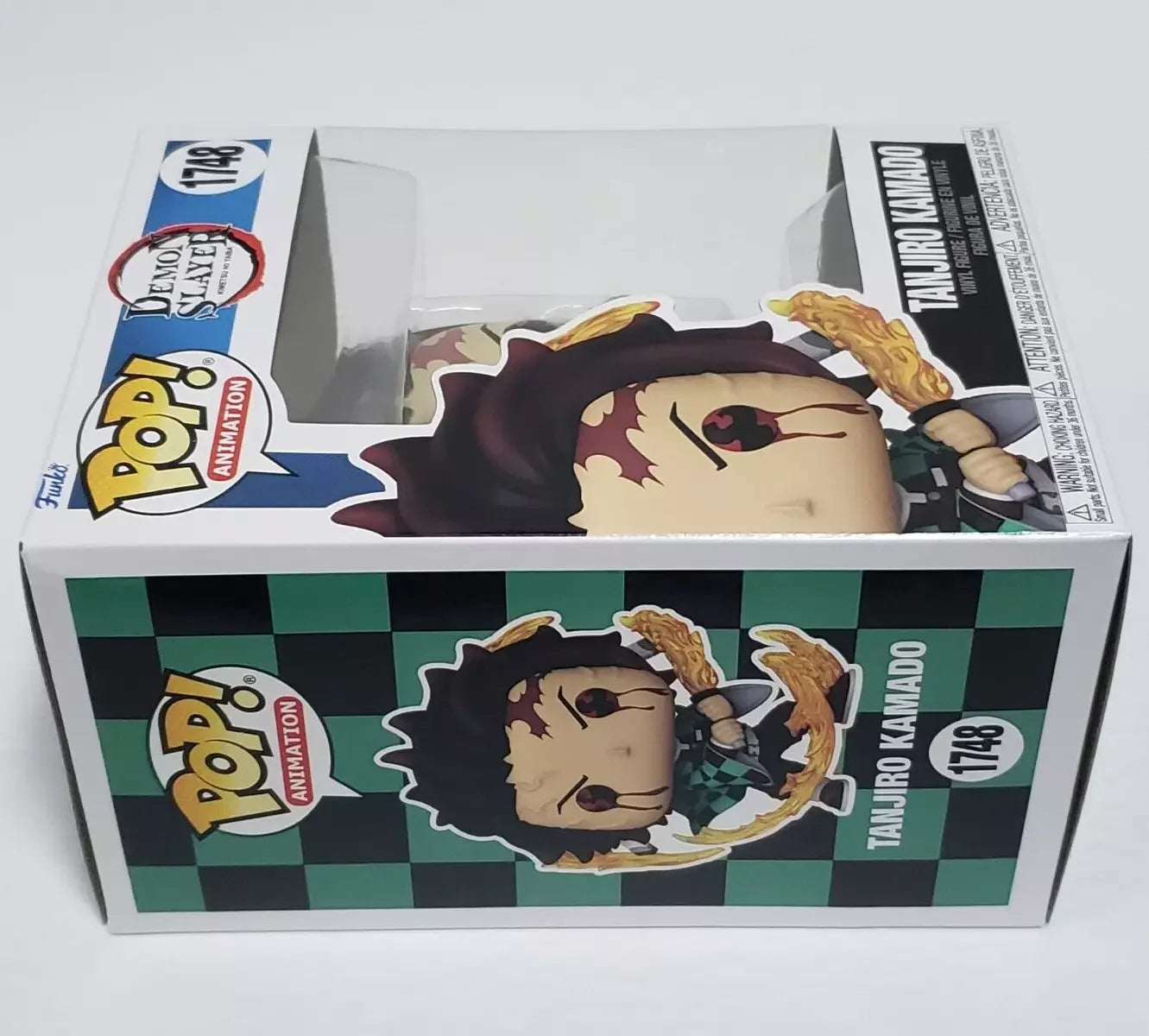Demon Slayer Anime Figure Tanjiro Kamado(Sun Breathing)#1748 Funko Pop 4.55in Vinyl Figure Collectible Limited Edition Toy Gift