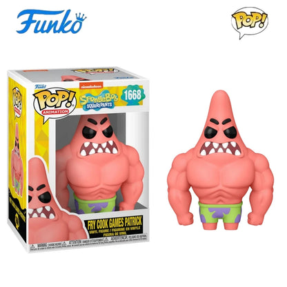 SpongeBob SquarePants And Patrick Star Figures#1666 1668 1669 1670 Funko Pop Vinyl Figure Collectible Limited Edition Toy Gift