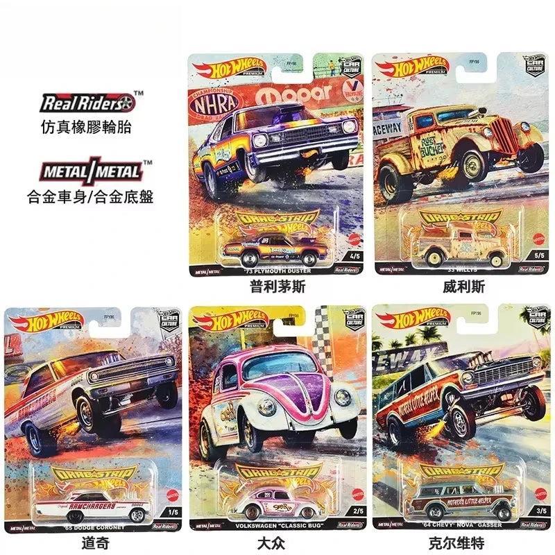 Original Hot Wheels Car Culture Race Day Kid Toy for Boy Premium Vehicle 1/64 Diecast Audi R8 Ford Capri Porsche 935 Collection
