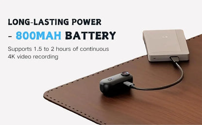 Magnetic POV 4K Ultra Mini Action Cam Wireless WiFi Wearable Camera YouTube Influencers Pocket Vlog Recorder HD  Travel Bodycam