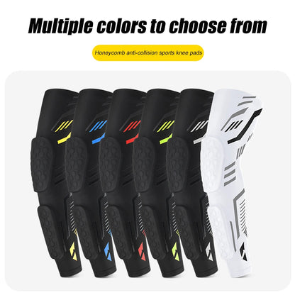 1 Pcs Sports Padded Arm Sleeves Protective Compression Elbow Pad Basketball Football Volleyball Soccer Gym Sport Arm Guards Home
