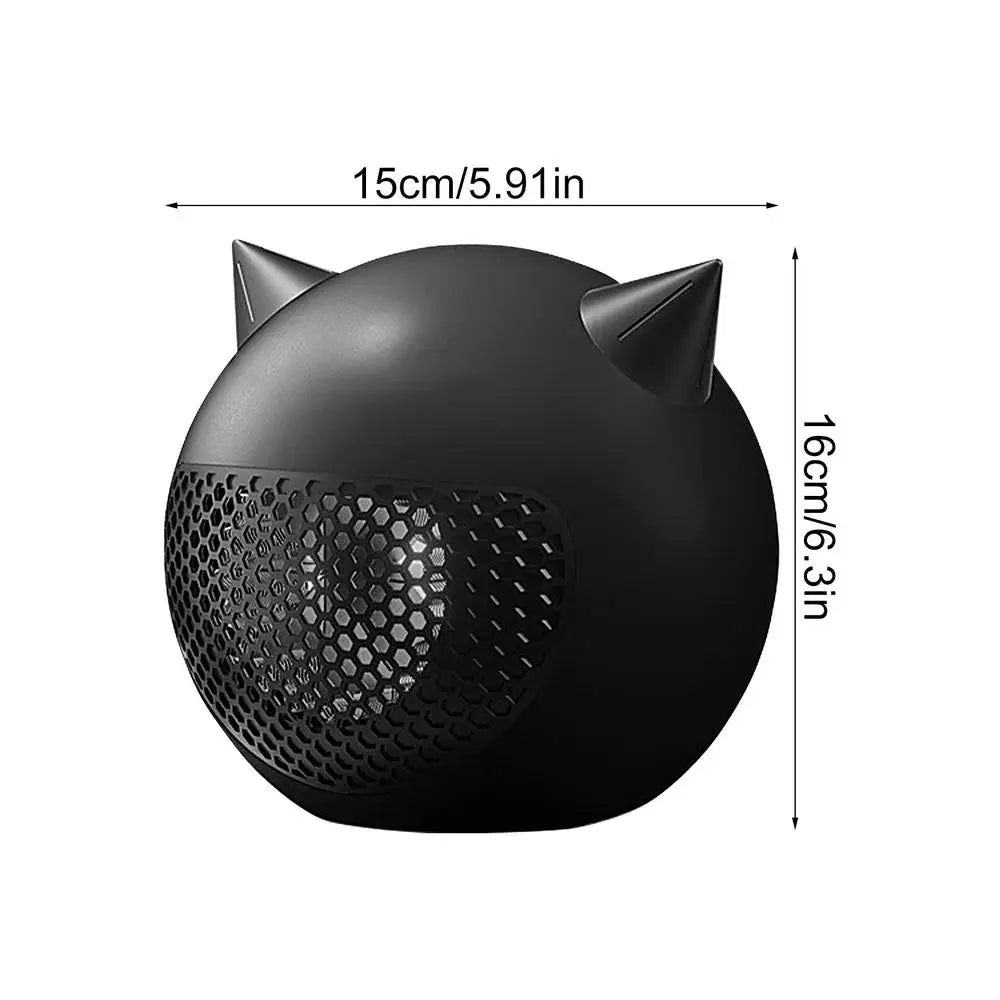 Electric Space Heater Portable Small Heater Portable Electric Heaters Tiny Cute Electric Desktop Heater For Home Bedroom Living