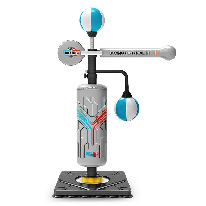 Adult Floor Standing Punching Bag Boxing Column Speed Ball 360 Degree Swing Bar Punchng Sport Sand Bag