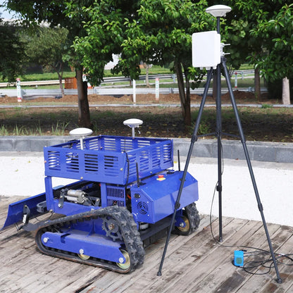 Customized Remote Control Lawn Mower with 550mm Cutting Width Suitable for Garden Lawns