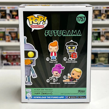 Futurama Figure Bender Burping #1757 Funko Pop 4.55in Vinyl Figure Collectible Limited Edition Model Toy Children's Toys Gift