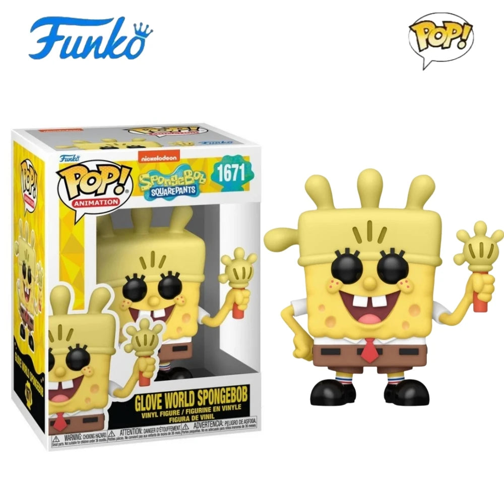 SpongeBob SquarePants And Patrick Star Figures#1666 1668 1669 1670 Funko Pop Vinyl Figure Collectible Limited Edition Toy Gift