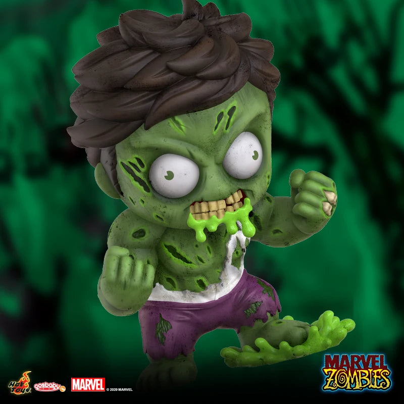 HotToys Marvel Zombie IronMan Captain American Deadpool Wolverine Hulk Doctor Strange Daredevil Magneto Mini Figurine Model