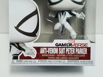 Marvel Spider Man Figure Anti Venom Suit Peter Parker # 1025 Funko Pop 4.15 in Figures Collectible Limited Edition Model Toy