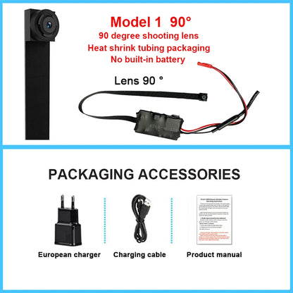 4K DIY wireless WiFi 2.0MP camera supports remote real-time broadcast via smartphone app. 1080P image quality 3 models available