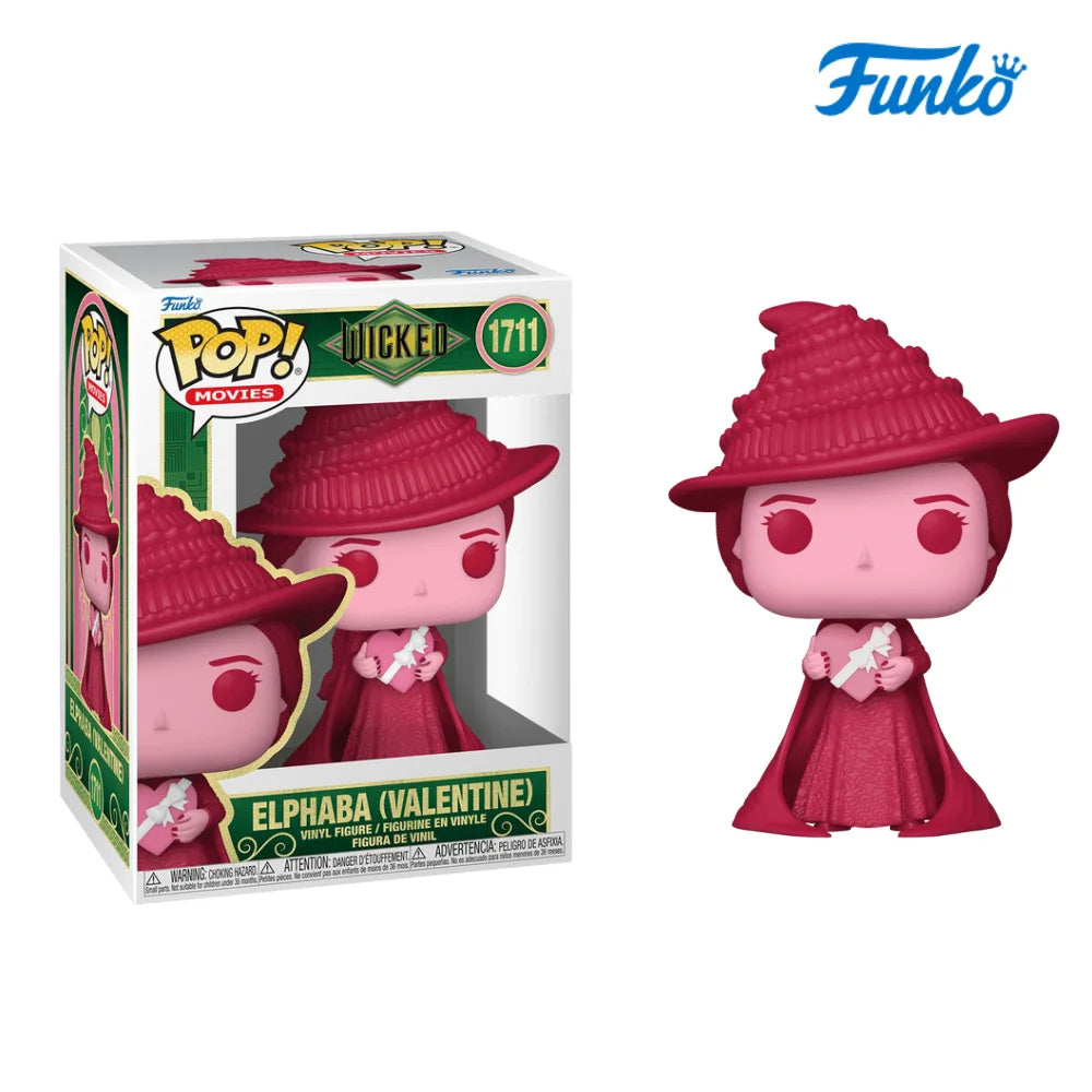 Funko Pop Wicked Figure Elphaba Glinda Valentine #1711 1712 4.65 inches tall Figures Collectible Limited Edition Model Toy Gift