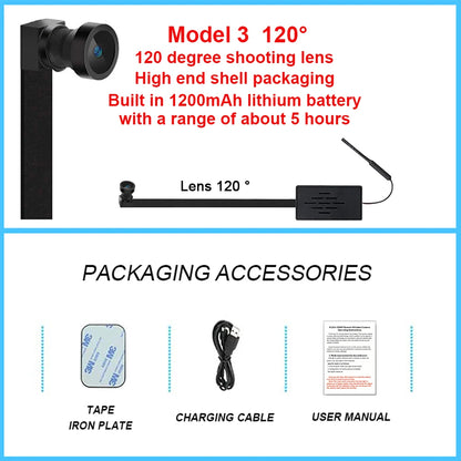4K DIY wireless WiFi 2.0MP camera supports remote real-time broadcast via smartphone app. 1080P image quality 3 models available
