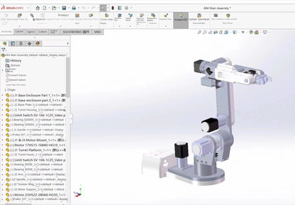 The Six-axis Robotic Arm Robot AR4 Is Programmable and Available for The Teaching Industry