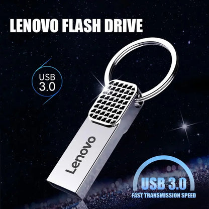 Lenovo USB 2TB 512GB USB Flash Drive Metal USB 3.0 Pen Drive Key 1TB Type C High Speed Pendrive 128gb Mini Flash Drive For Phone