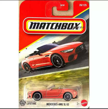 Original Matchbox Car Toy for Boy 1/64 Diecast Maserati MC12 Toyota MR2 Mercedes Benz Porsche 911 Targa Vehicle Alloy Model Gift