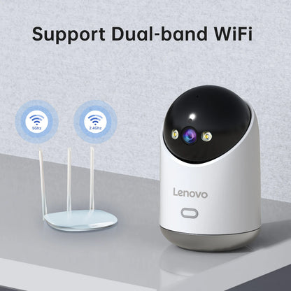 Lenovo 3MP HD WiFi Camera Smart Home Indoor IP Surveillance Camera Auto Tracking Security CCTV Surveillance Smart Baby Monitor