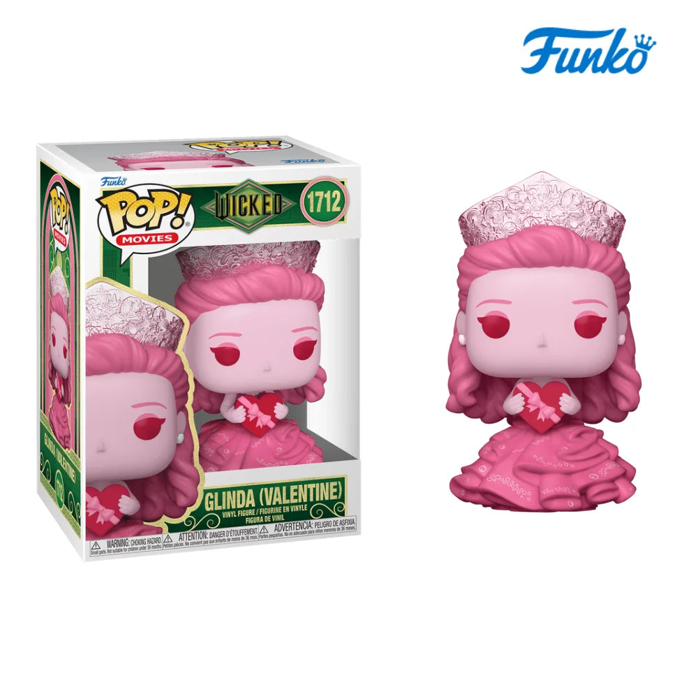Funko Pop Wicked Figure Elphaba Glinda Valentine #1711 1712 4.65 inches tall Figures Collectible Limited Edition Model Toy Gift