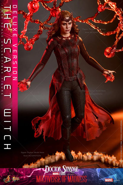 HOTTOYS HT MMS652 MMS653 Collection 1/6 The Scarlet Witch Action Figure Doctor Strange 2 Movie Delicate 12" Full Set Soldier