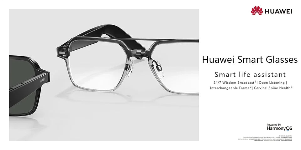 HUAWEI Eyewear 3th Gen Smart Glasses Original  Open Acoustic Design | Comfort Fit | Durable Battery Life