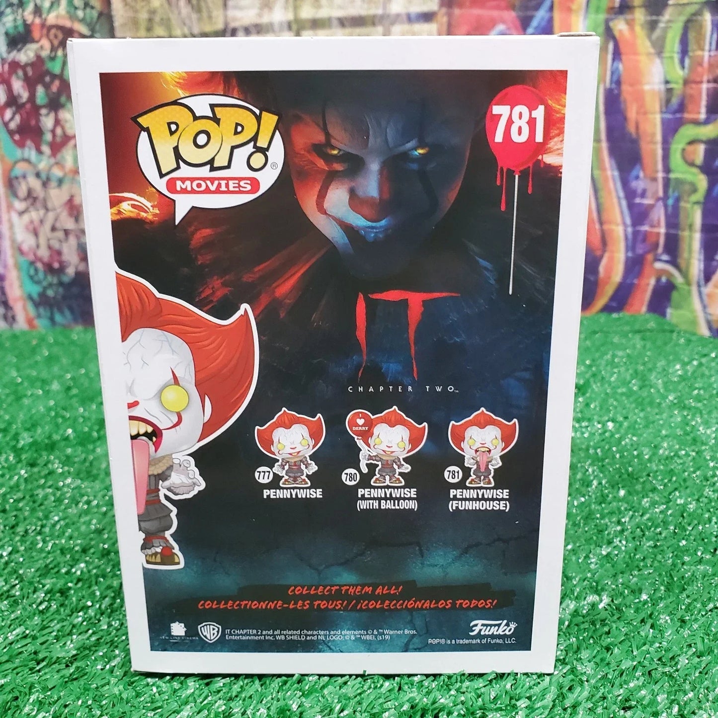 It Chapter 2 Figure Pennywise (Funhouse) #781 Funko Pop! Vinyl Figure Collectible Limited Edition Figurine Decoration Model Toy