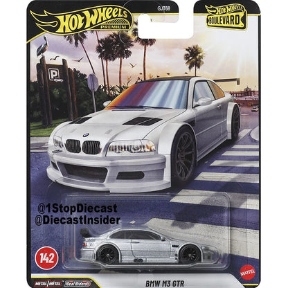 2026 Brand New Hot Wheels Premium Boulevard Mix1 (F) Case,Nissan 300ZX/BMW M3 GTR/Pontiac/Toyota/Dodge 1:64 Scale Diecast Cars