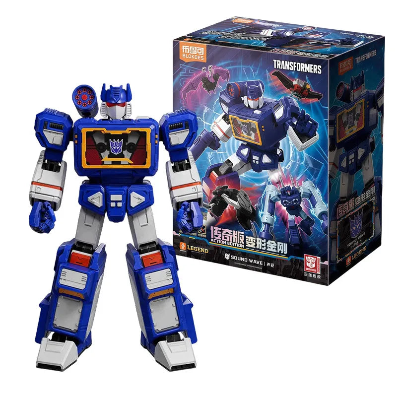 BLOKEES Transformers One Building Blocks Robot action edition Orion Pax G1 Optimus Prime Soundwave Action Figures Splicing toys