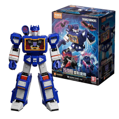 BLOKEES Transformers One Building Blocks Robot action edition Orion Pax G1 Optimus Prime Soundwave Action Figures Splicing toys