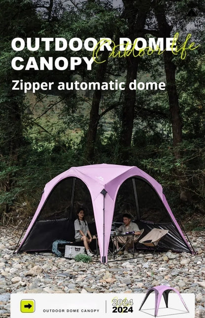 Relaxing Rainproof Sun Shelter Large Space Sun Protection Quick Automatic Opening Tents Multifunctional Camping Supplies