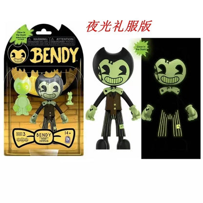 New 11 Styles FUNKO Gold Bendi and the Ink Machine #279 Ax Vinyl Action Figure Dolls Collection Models Toys for decoration Gifts