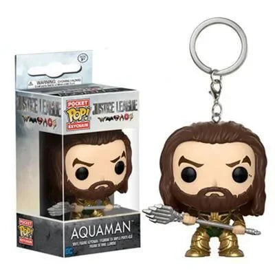 Funko POP Keychain Endgame Captain Venom Deadpool Iron man Keychain Action Figures Toys for Children Christmas Gift